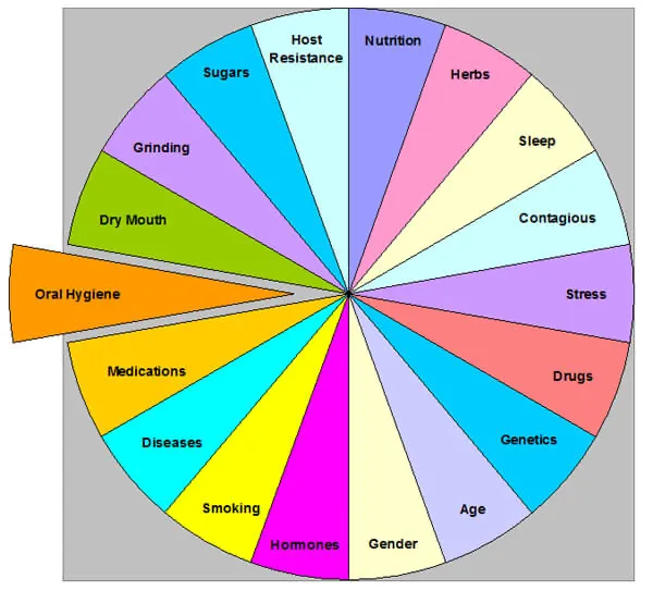 Periodontal Pie Chart